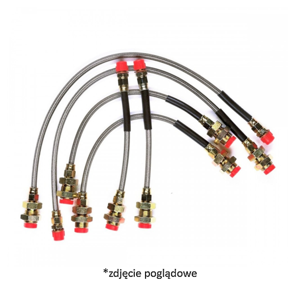 TRIUMPH TR5 - TR6 - 2500PI Wszystkie modele 1967-76 - Przewody Black Diamond - DHK556