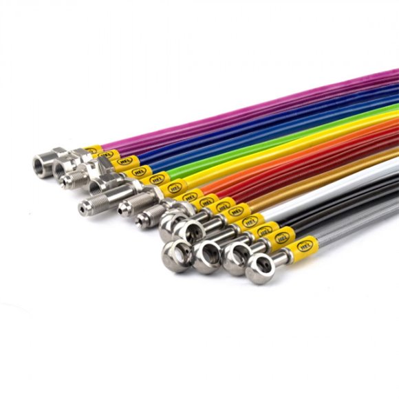 Fiat Stilo Multiwagon 1.6 210mm Rear Hoses 2003- - przewody Hel - FIA-4-158