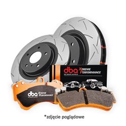 Komplet hamulcowy DBA Combo (2x DBA43149S + DB15013XP) - DBA 43149S-15013XP