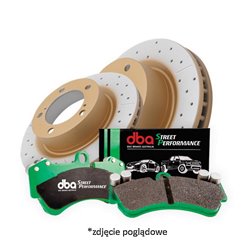 Komplet hamulcowy DBA Combo (2x DBA 2714X + DB1482SP) - DBA 2714X-1482SP
