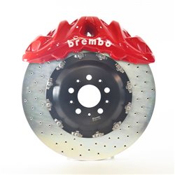 TESLA MODEL X (WITH DUAL REAR CALIPERS) (EXCLUDING PLAID) 2016-2018 Przód - Brembo GT - 1Q19628A